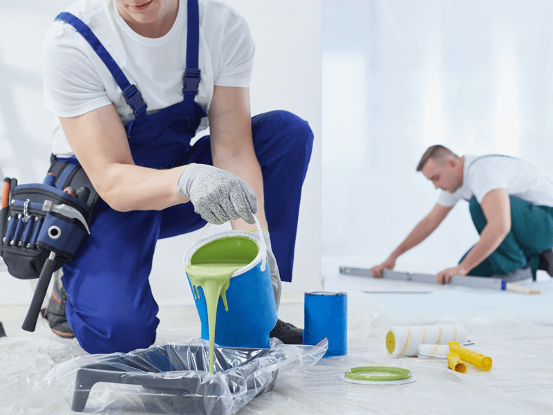 Schildersbedrijf in Vlaardingen Kostenindicatie voor muur verven door een schilder in Vlaardingen